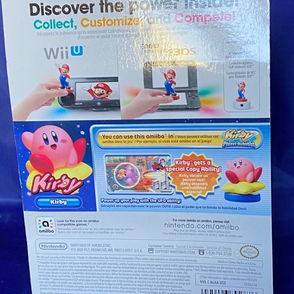 Nintendo Amiibo Kirby Super Smash Bros Series NIB - Picture 2 of 3